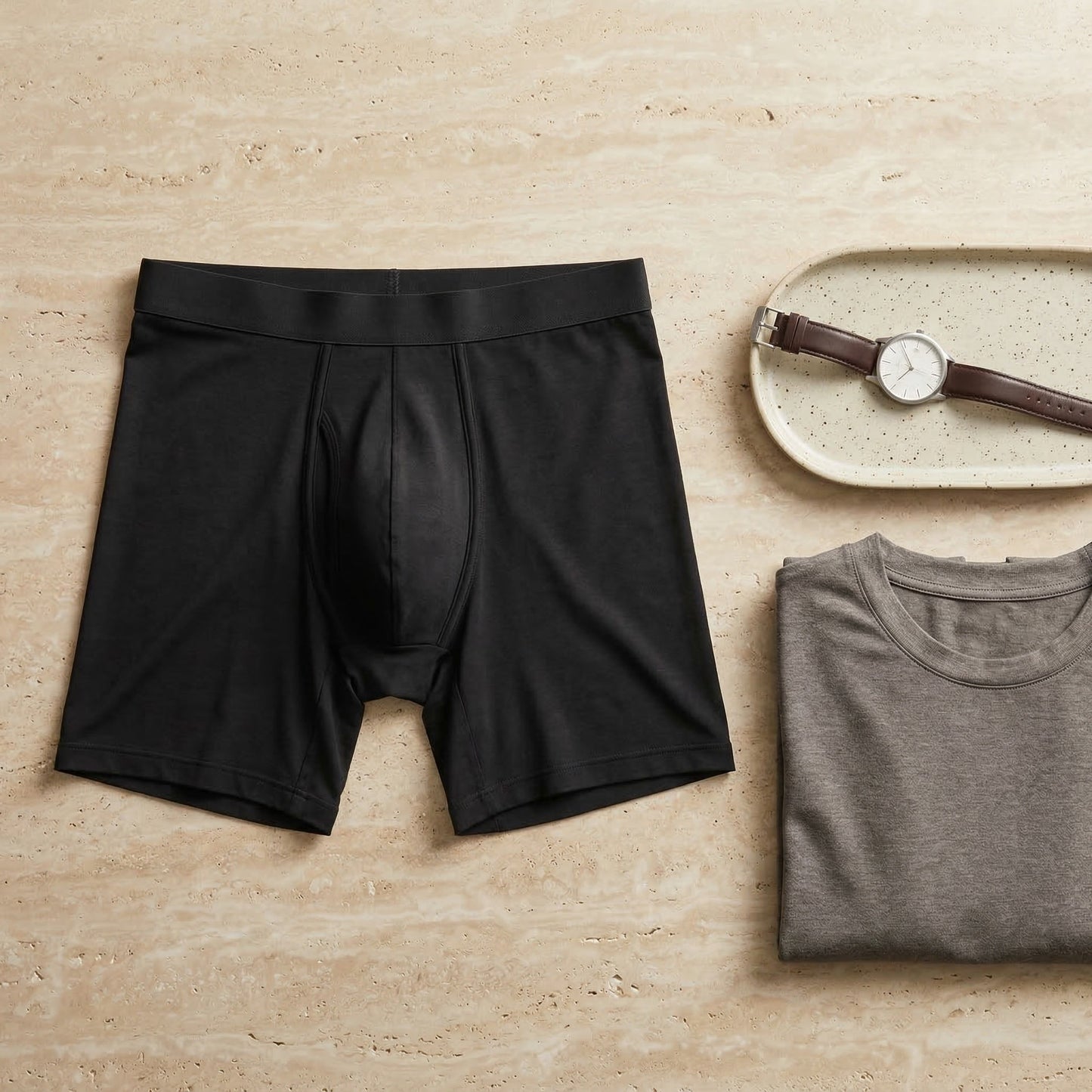 Naadloze Bamboe Boxers — Nul Irritatie