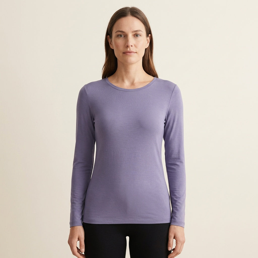 Bamboo Long Sleeve Top — Speciaal voor Gevoelige Huid & Eczeem