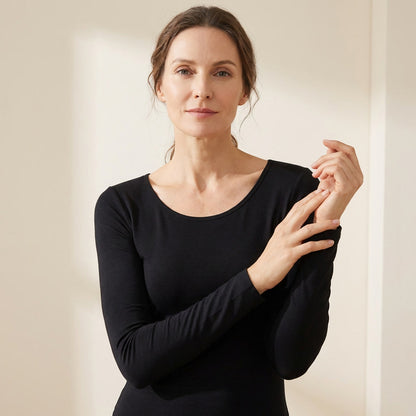 Bamboo Long Sleeve Top — Speciaal voor Gevoelige Huid & Eczeem
