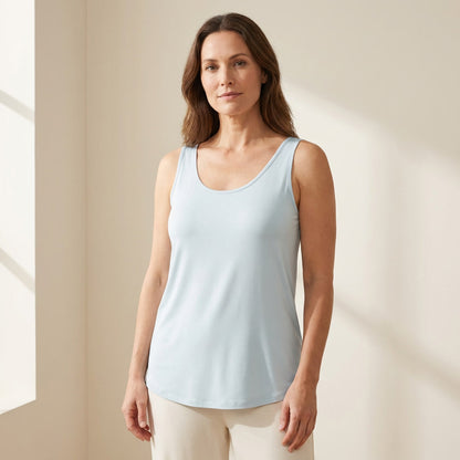 Bamboo Tank Top Dames — Ultra Zacht & Luchtig voor Gevoelige Huid