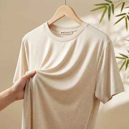 Bamboo T-Shirt — Unisex | Hypoallergeen & Ultra Zacht voor Gevoelige Huid