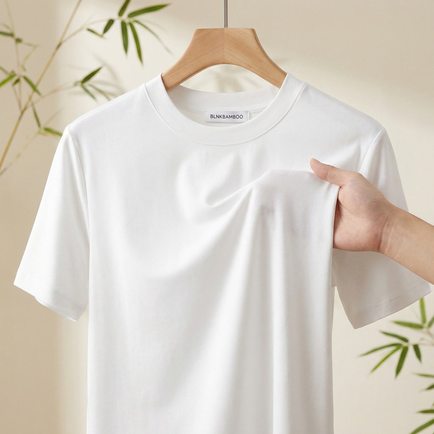 Bamboo T-Shirt — Unisex | Hypoallergeen & Ultra Zacht voor Gevoelige Huid