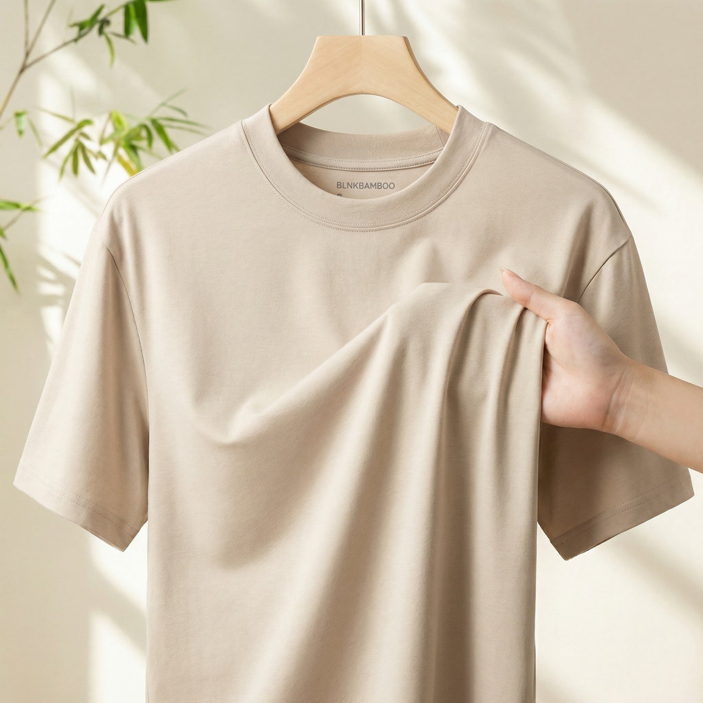 Bamboo T-Shirt — Unisex | Hypoallergeen & Ultra Zacht voor Gevoelige Huid