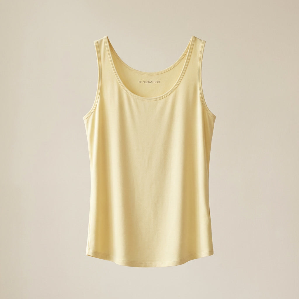 Bamboo Tank Top Dames — Ultra Zacht & Luchtig voor Gevoelige Huid