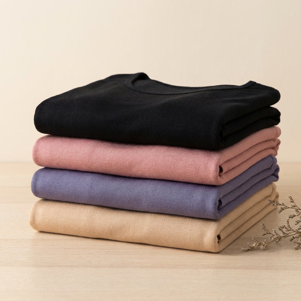 Bamboo Long Sleeve Top — Speciaal voor Gevoelige Huid & Eczeem