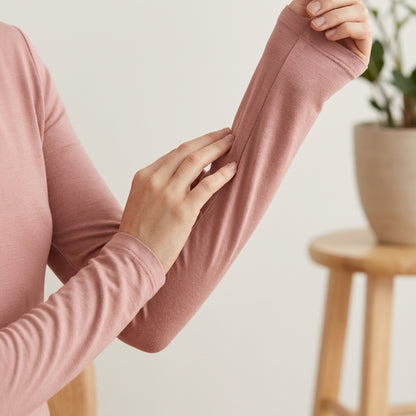 Bamboo Long Sleeve Top — Speciaal voor Gevoelige Huid & Eczeem