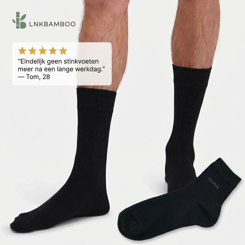 Bamboo Comfort Sokken — Zacht voor Gevoelige Voeten & Eczeem