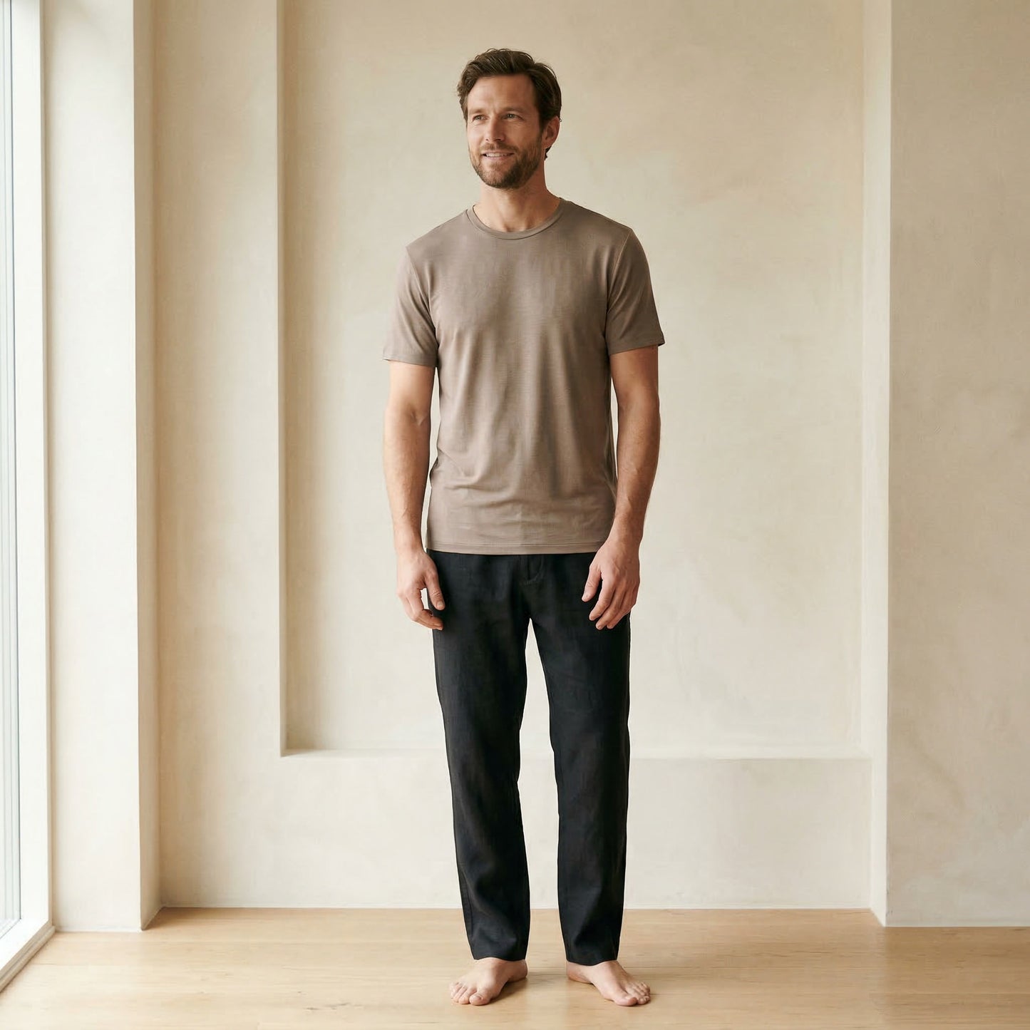 Bamboo T-Shirt — Unisex | Hypoallergeen & Ultra Zacht voor Gevoelige Huid