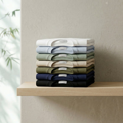 Bamboo T-Shirt — Unisex | Hypoallergeen & Ultra Zacht voor Gevoelige Huid