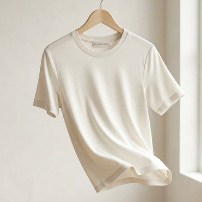 Bamboo T-Shirt — Unisex | Hypoallergeen & Ultra Zacht voor Gevoelige Huid